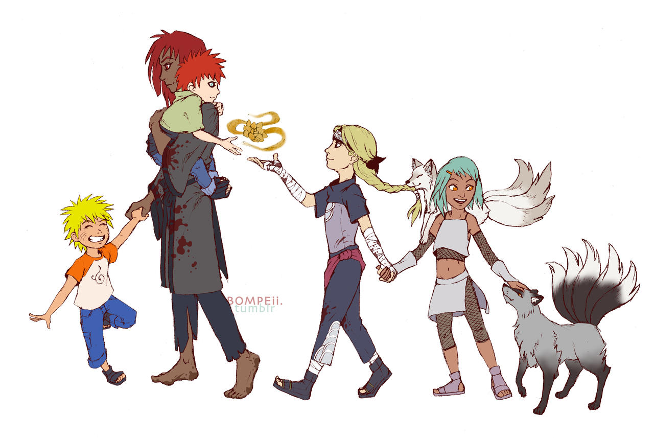 Jinchuuriki Family Reverse by bompeii on DeviantArt