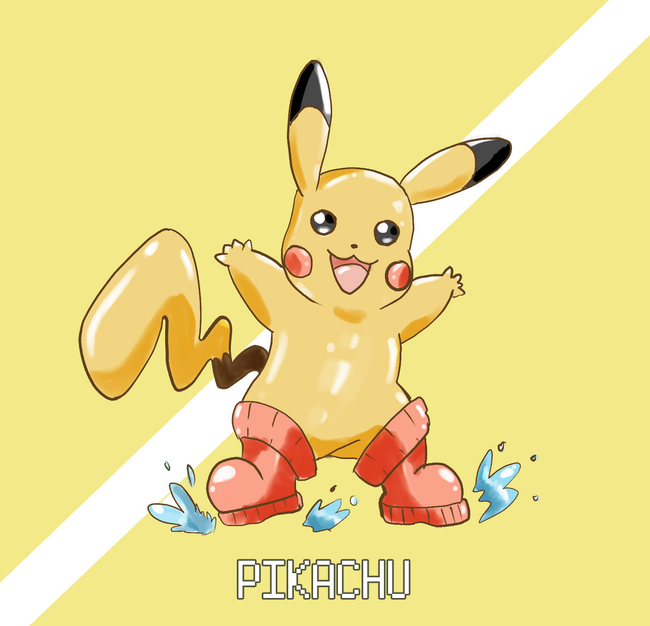 Native Pikachu 025 Pikachu (Regional Variant) by HistosAP on DeviantArt