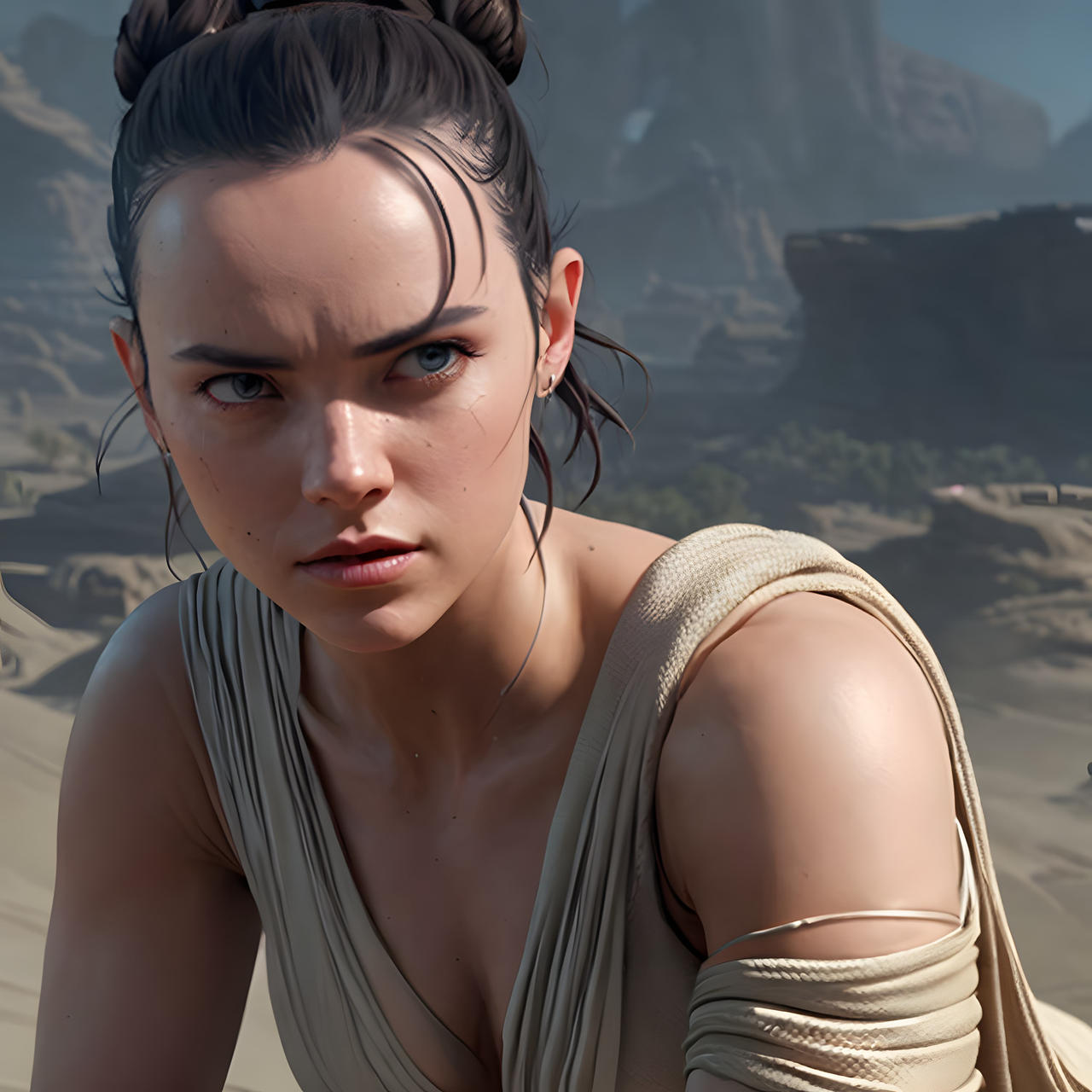 Cute Rey Rey by monkeydavis187 on DeviantArt