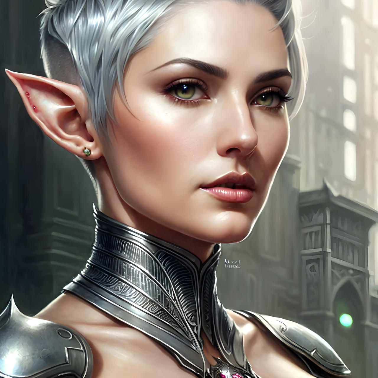 Silver Elf Silver Elf by monkeydavis187 on DeviantArt
