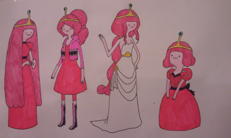 adventure time coloring pages princess bubblegum