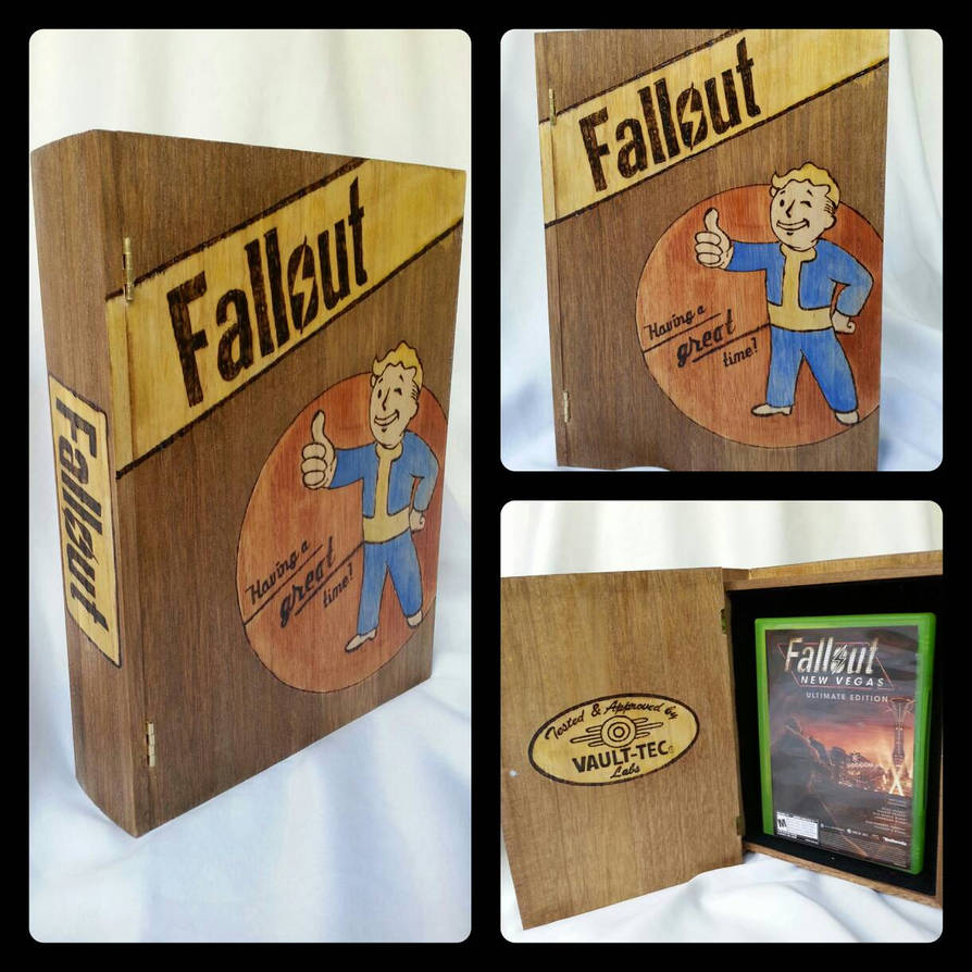 Fallout handmade wooden video game box by kkaderabek on DeviantArt