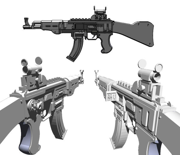 Tech Rifles Deviantart rifle design by Terrorbyte300 on DeviantArt