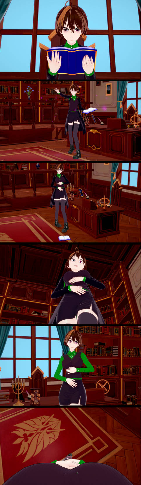 Merula Loading Screen Merula learns Amplificatum p1 by DrSGrowth on DeviantArt