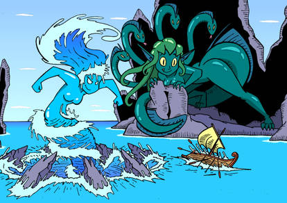 Tomber de Charybde en Scylla