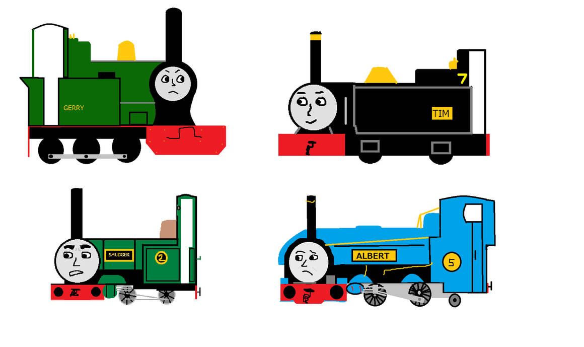 Msr Tim MSR Gerry,Tim,Smudger and Albert(mk2) by dooiney2000 on DeviantArt