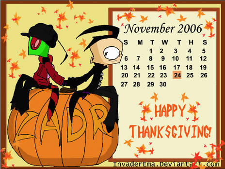 ZADR Calender -November-