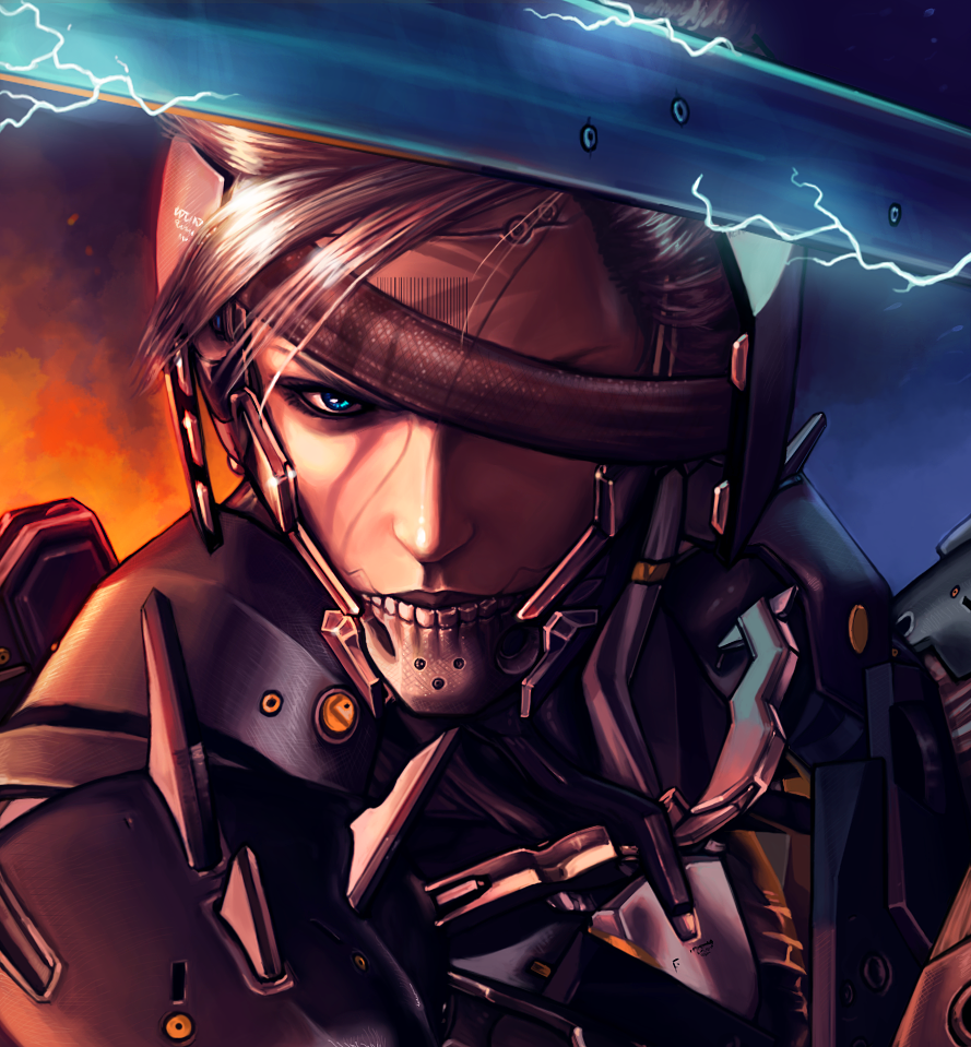 Metal Gear Rising: Revengeance - Raiden by geekyglassesartist on DeviantArt
