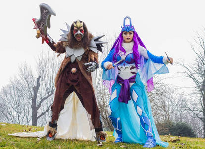 entei and Suicune Gijinka cosplay