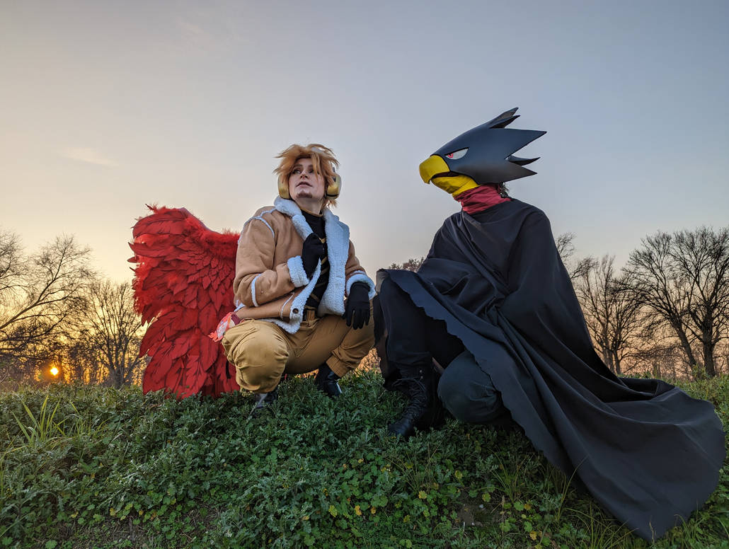 Senpai And Kohai Hakws And Tokoyami Cosplay By LuXoN94 On DeviantArt senpai-and-kohai-hakws-and-tokoyami-cosplay-by-luxon94-on-deviantart