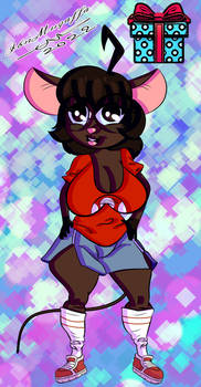 Sexy and cute mouse(by Muqyo-Artify)