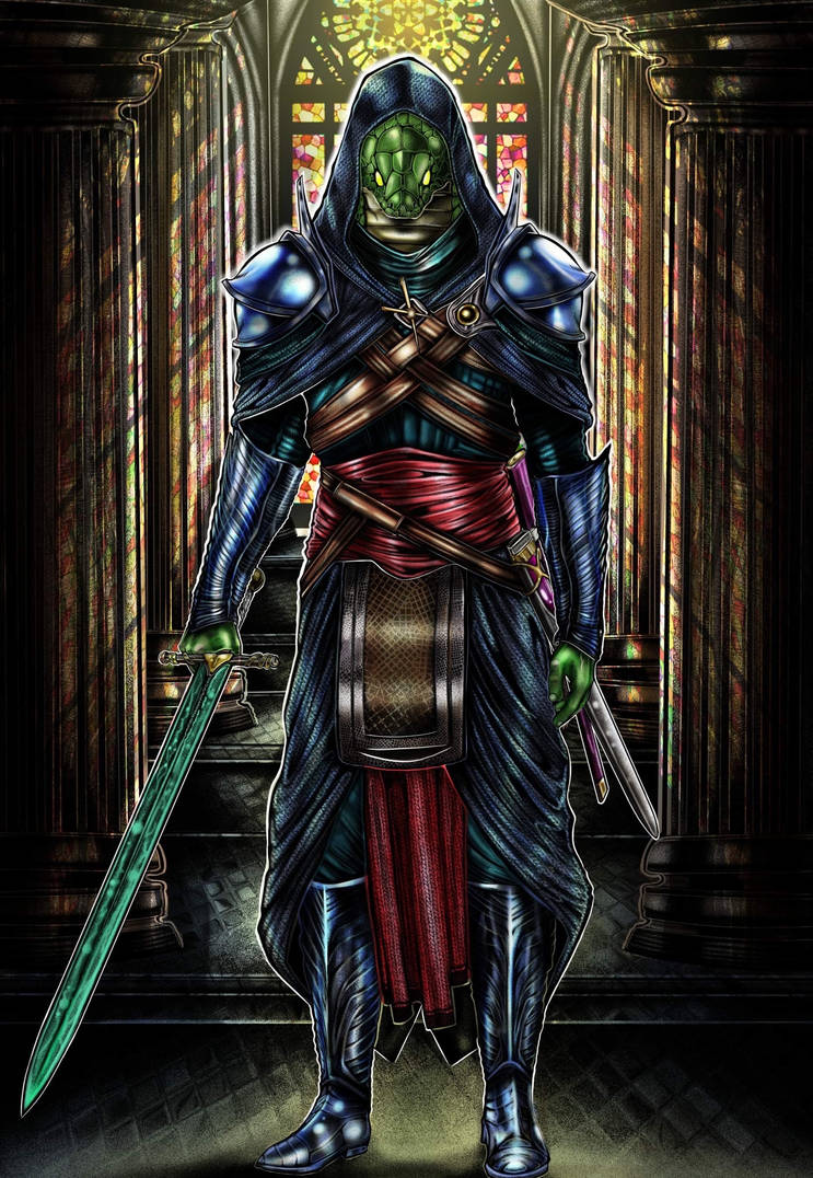 Snake warrior. by ArtByRegulus on DeviantArt