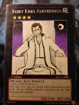 Sosuke Aizen YUGIOH Altered Art Fairy King Al