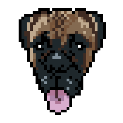 Boxer-dog-8-bit by abennett88 on DeviantArt