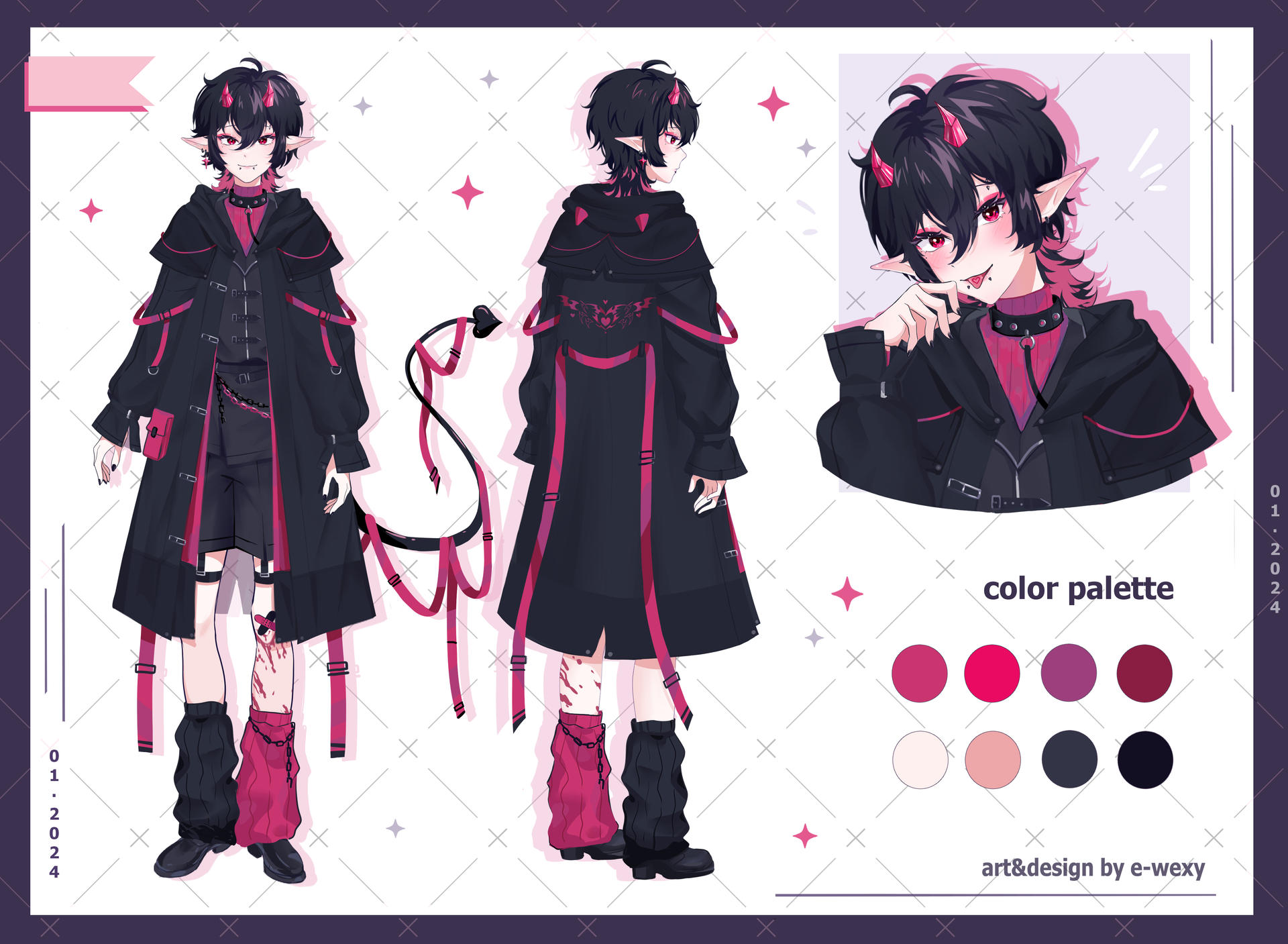 Character Sheet Commission by e-wexy on DeviantArt