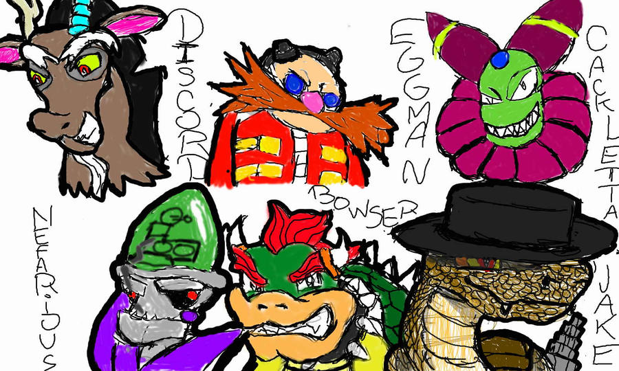 My Favorite Villains By Zorosaurus On Deviantart My Favorite Villains By Zorosaurus On Deviantart