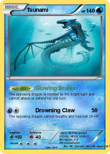 Tsunami Pokemon Card