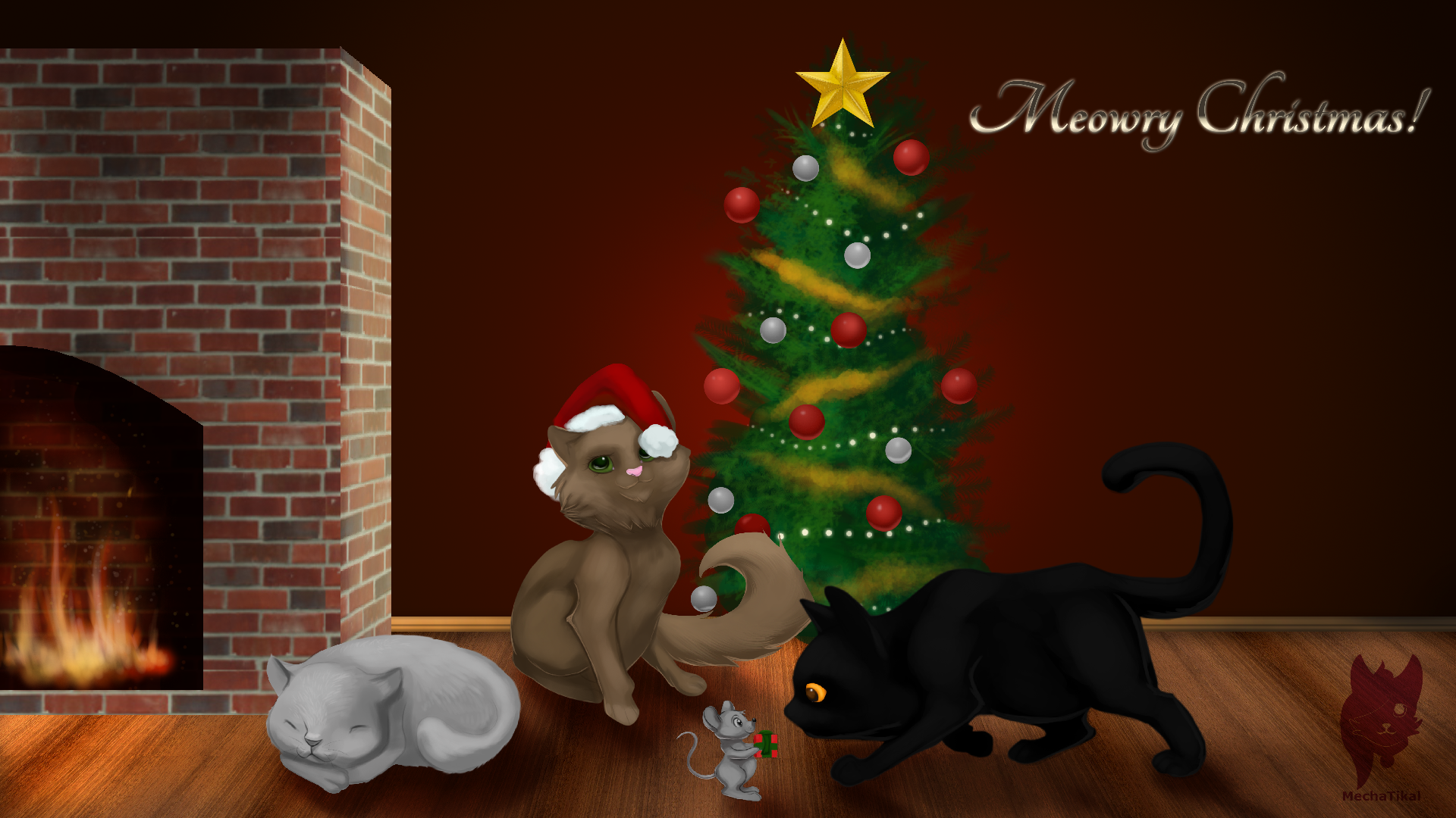 Meowry Christmas!