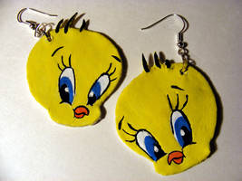 Tweety Earrings