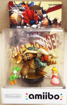 Amiibo custom Giga bowser for wii u !