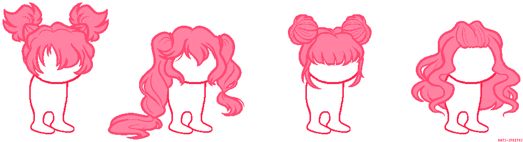 more hairstyles | sprite stuff