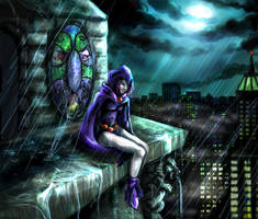 Raven in Gotham City