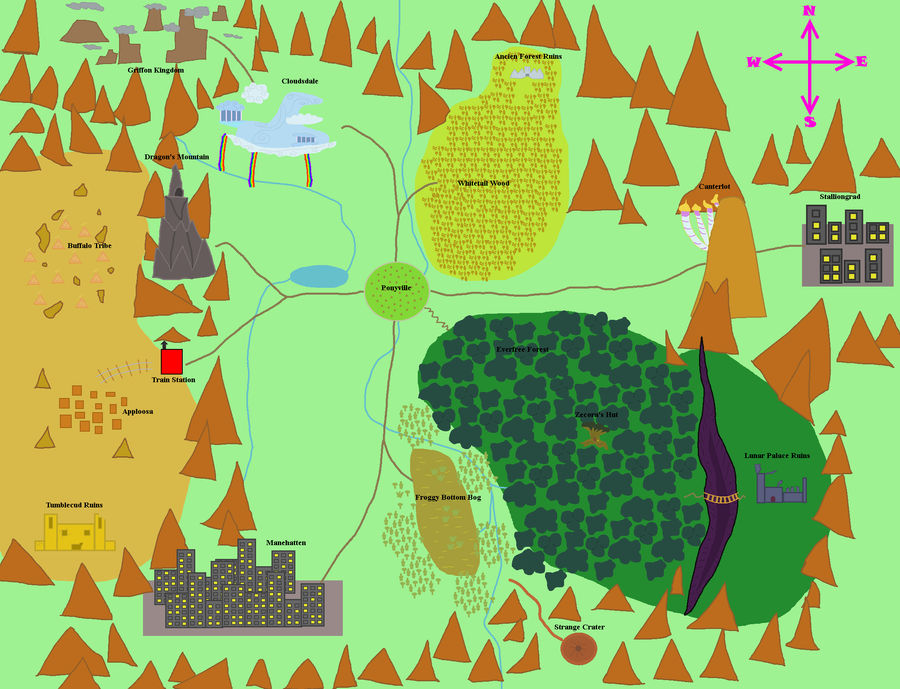 Equestria Map by Tornado5000170 on DeviantArt
