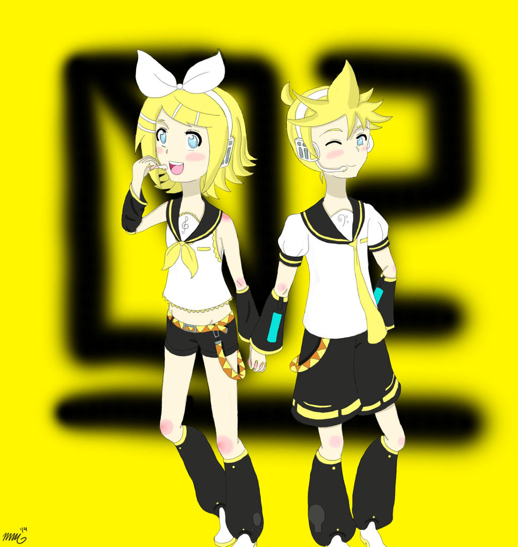 Rin and Len Kagamine