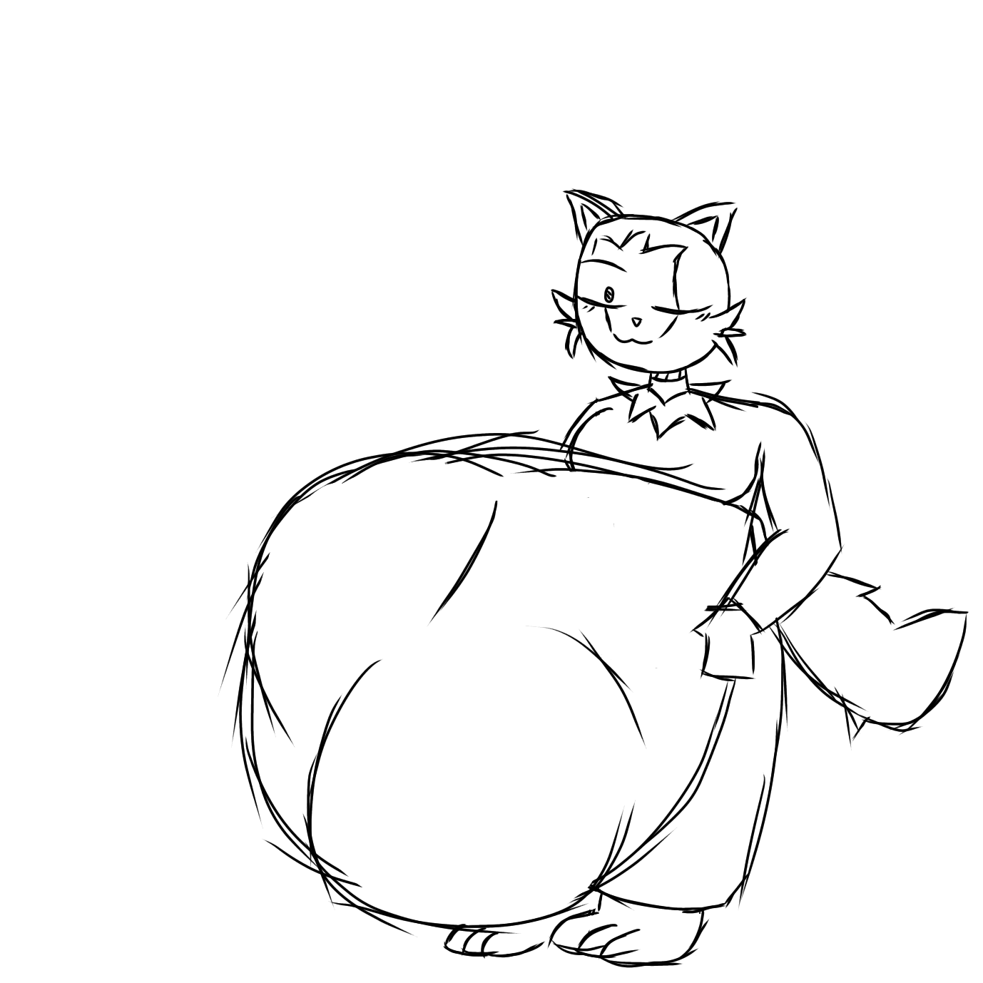 Felines prey