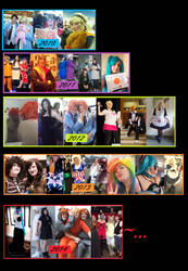 5 years of cosplay so far