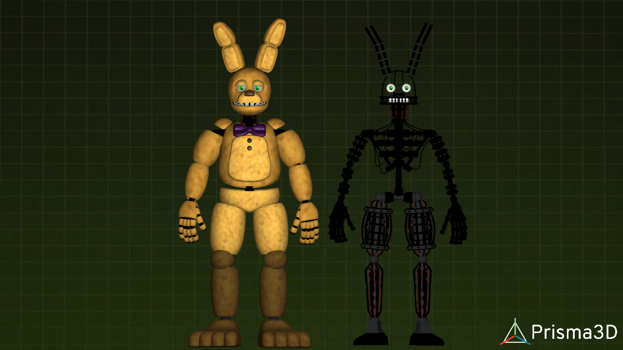 springbonnie and springbonnie endo by springtrapTH on DeviantArt