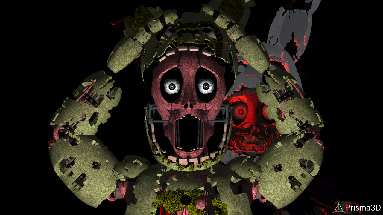 I like spring trap models that are fnaf ar by springtrapTH on DeviantArt