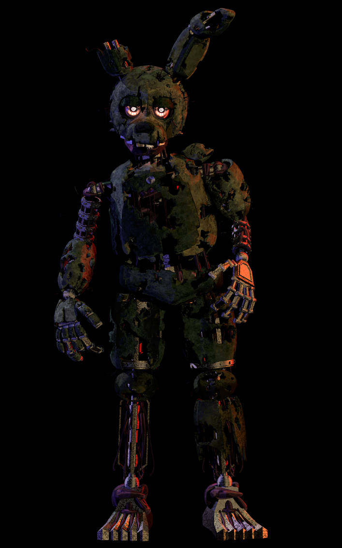 Ignited Springtrap ignited springtrap by springtrapTH on DeviantArt