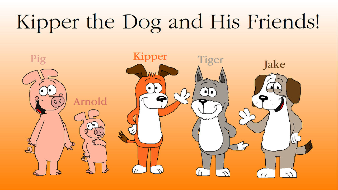 Kipper Jake Kipper the Dog and His Friends drawing by me by BrianCoukisArt on ...