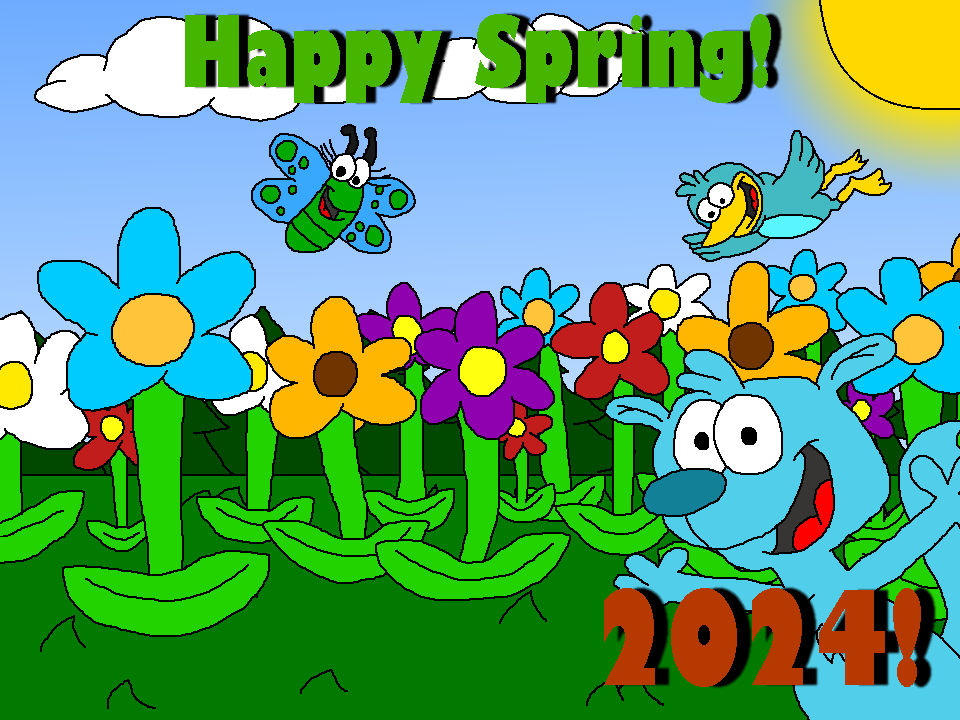 Happy Spring art by Brian (2024) by BrianCoukisArt on DeviantArt
