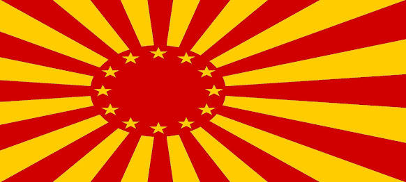 Communist Sun Communist European Union flag (rising sun) by CatalinVizireanu on ...