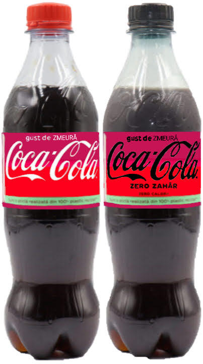 Coca Cola Raspberry Original and Zero 500ml by CatalinVizireanu on ...