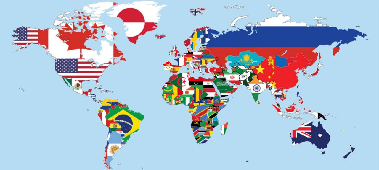 World Map Flag 2025 with Listenbourg (2.0) by CatalinVizireanu on ...