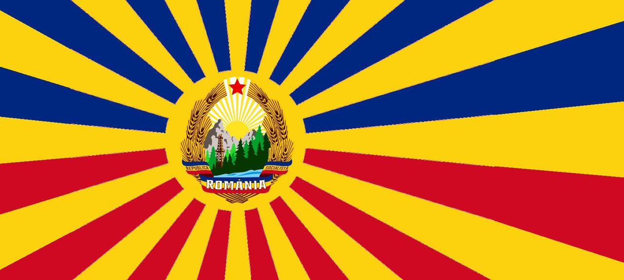 Communist Sun Socialist/Communist Romania rising sun flag by CatalinVizireanu on ...