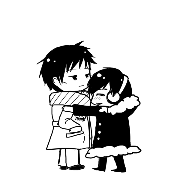 shiki x izaya doodle