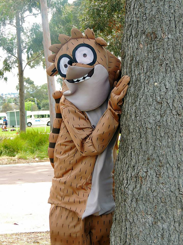 Regular Show Slacking Regular Show: Rigby Cosplay - Slacking Off by sounds-of-impalement on ...