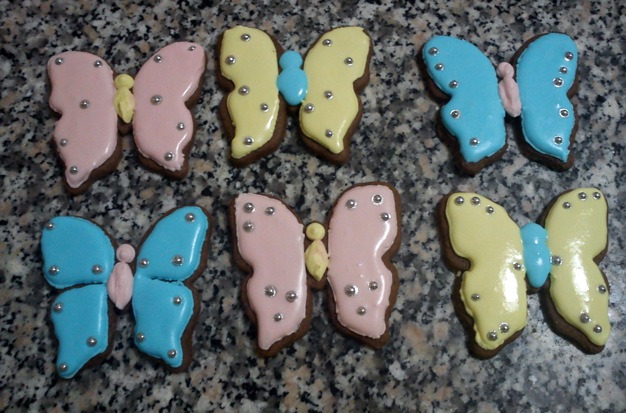 Handmade Cookies With Royal Icing