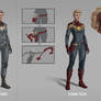 Captain Marvel, MCU, Superhero suits