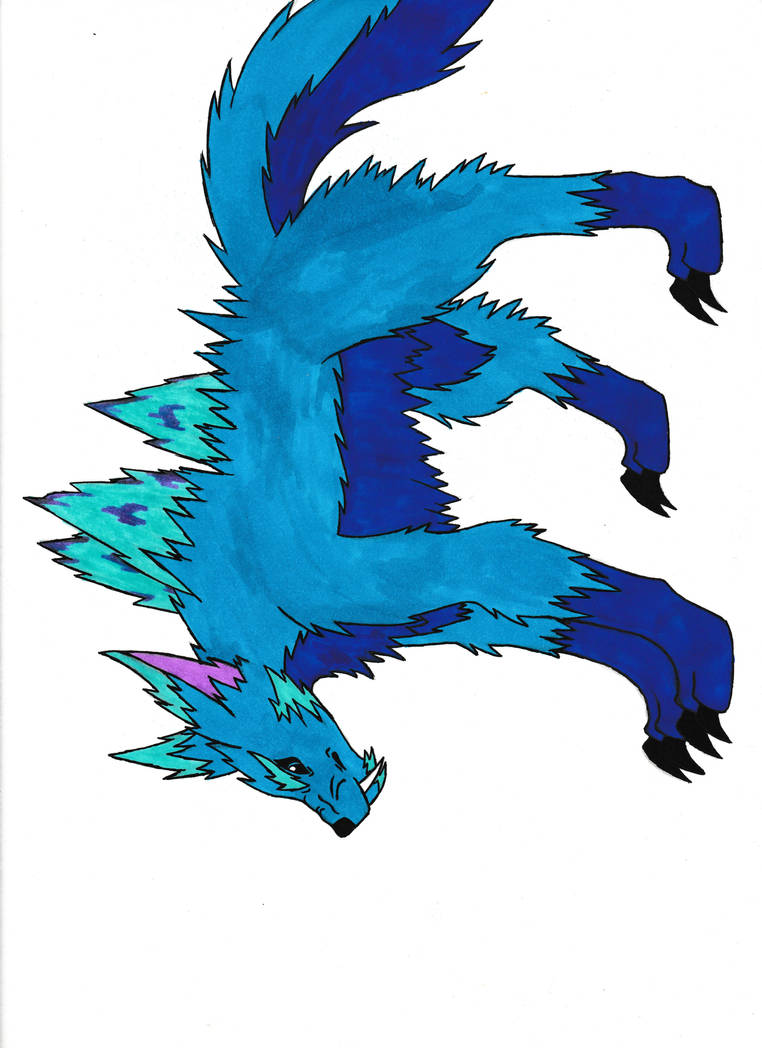 elemental wolf collection - ice by BlackThorn94 on DeviantArt