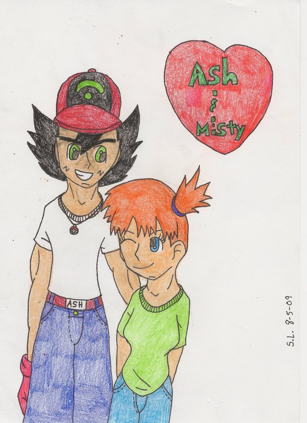 Ash and Misty