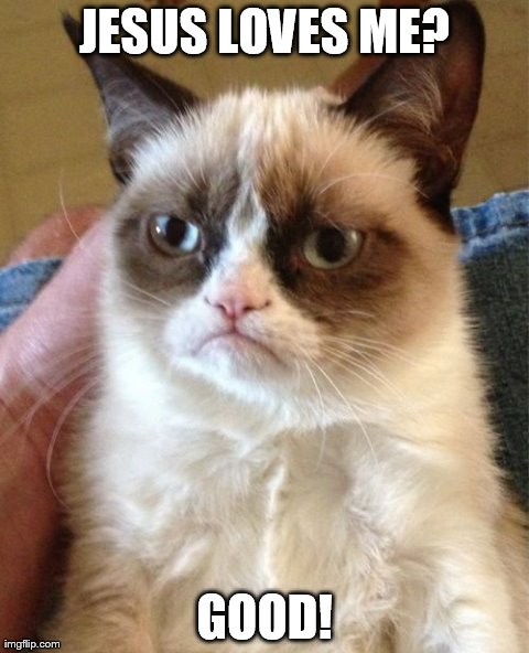 Christian Grumpy Cat Meme