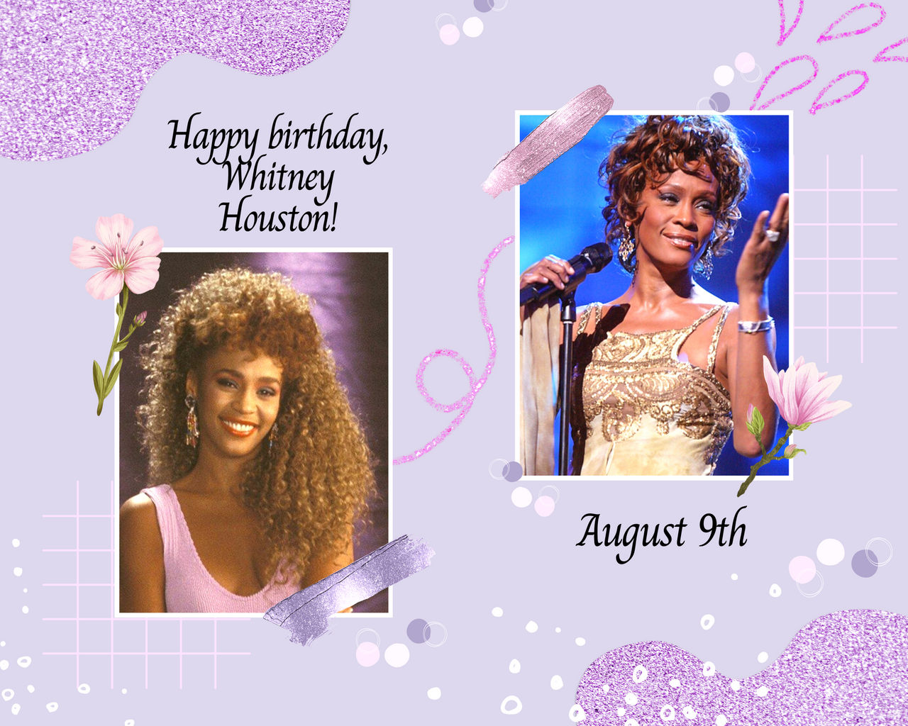 Whitney Houston Birthday Tribute by MSKM2001 on DeviantArt