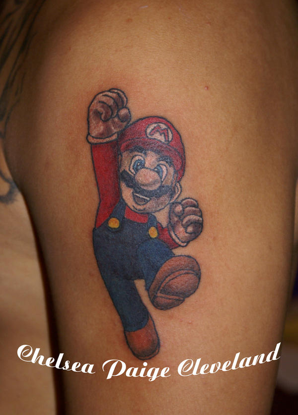 Mario Arm tattoo by ChelseaHeller on DeviantArt