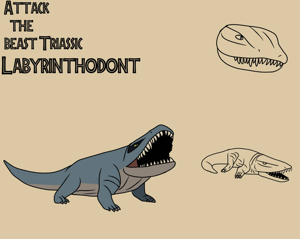 Labyrinthodon Outdated ATBT - Labyrinthodont by DinosDouisen on DeviantArt