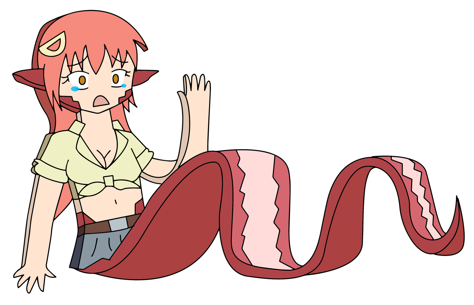 Flattened Miia By Yanows03 On Deviantart Images, Photos, Reviews